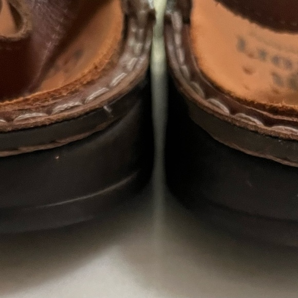 Finn Comfort Sandals Womens  9 US Slingback Strappy Brown Leather Buckle Casual - Picture 8 of 8